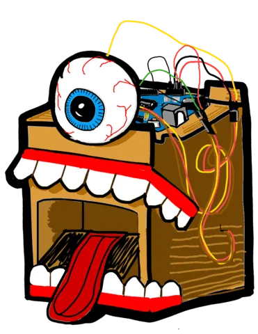 The Chomper Bot - A Make: Magic Kit