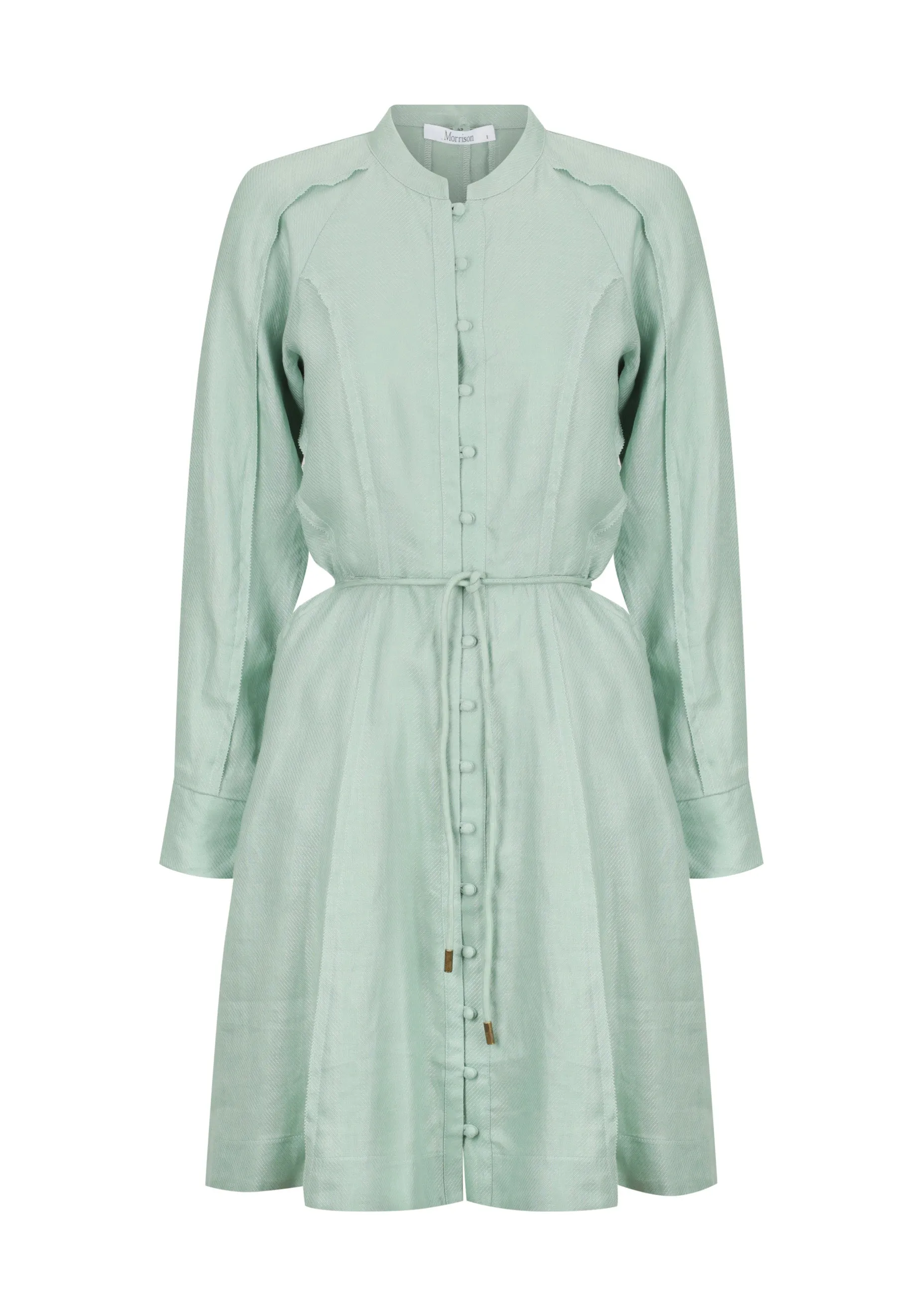 Tilly Linen Dress_Sea