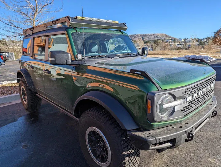 upTOP Overland Alpha Roof Rack For Ford Bronco 2022 - On