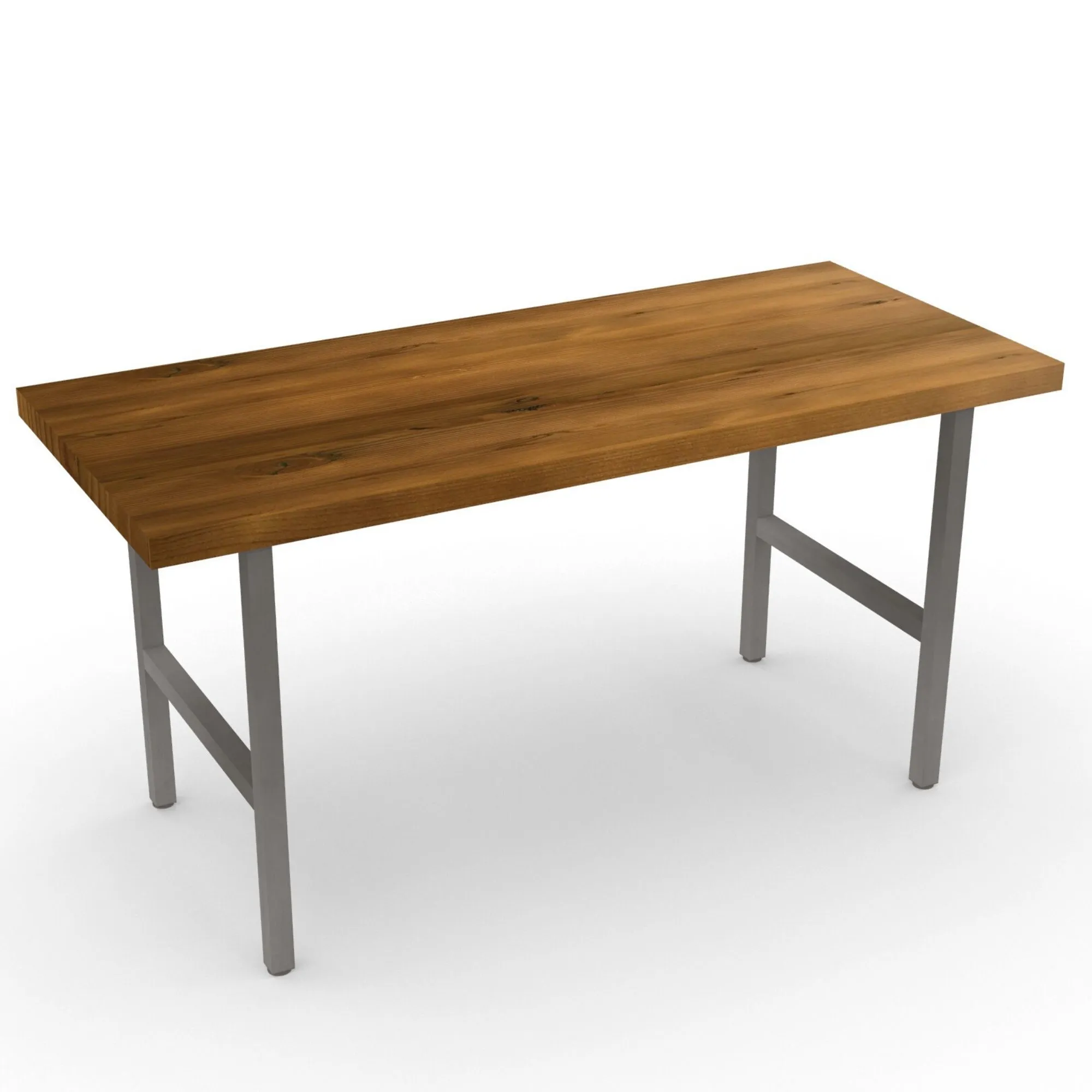 Urban Wood and Steel High Top Dining Table