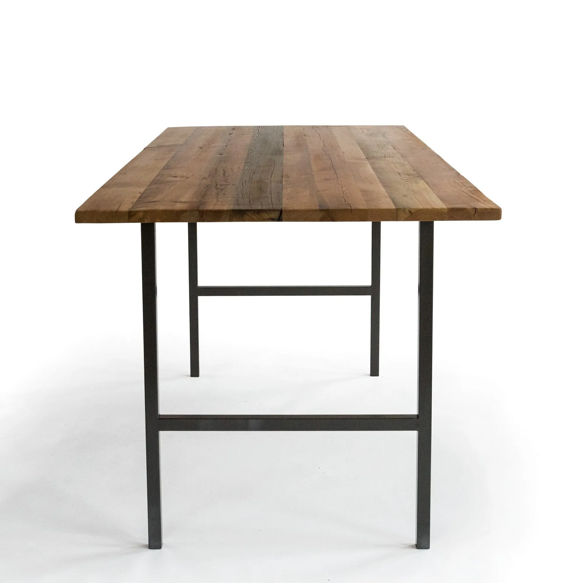 Urban Wood and Steel High Top Dining Table