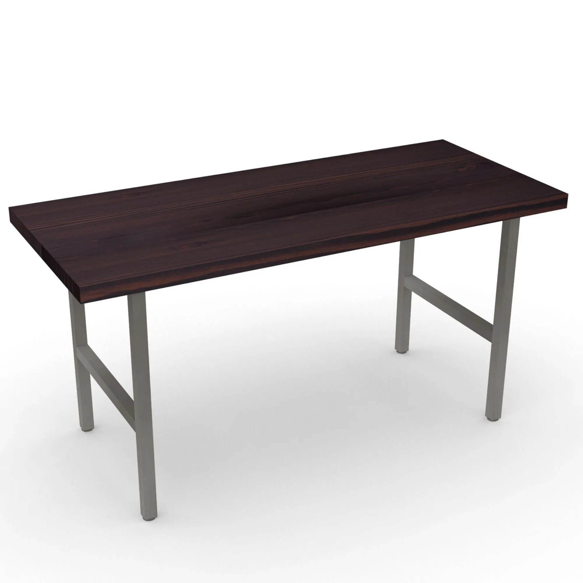 Urban Wood and Steel High Top Dining Table