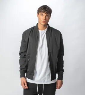 Utility Bomber Jacket Black