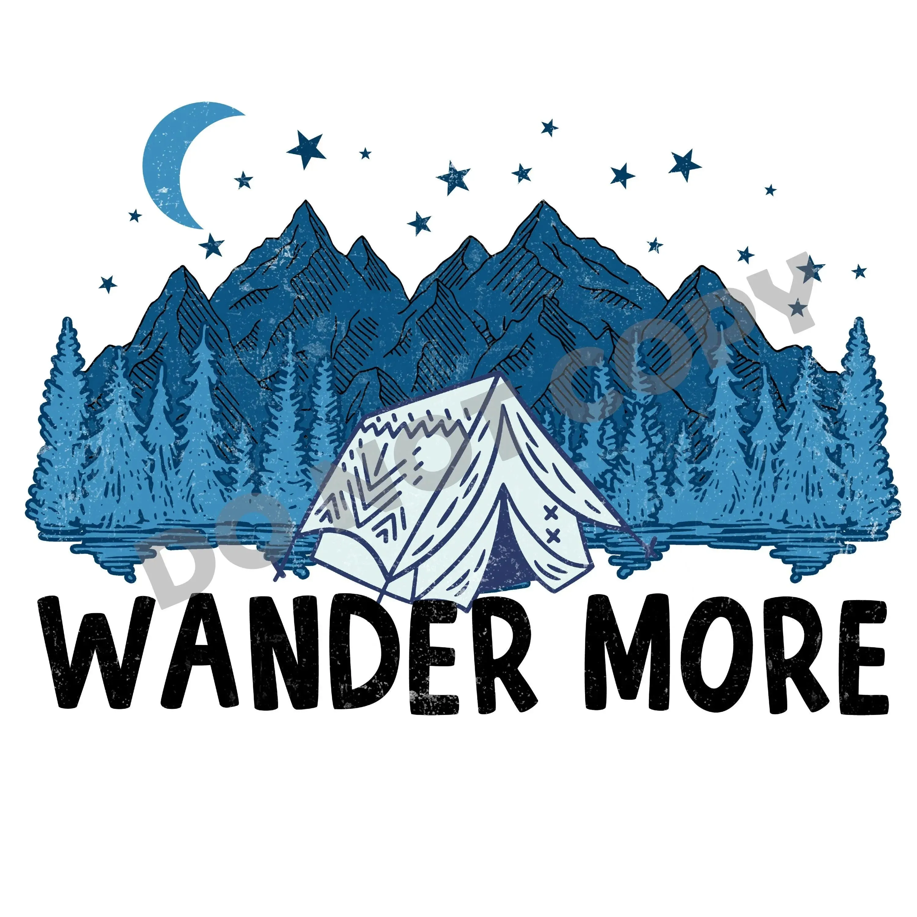 Wander More - DTF Transfer