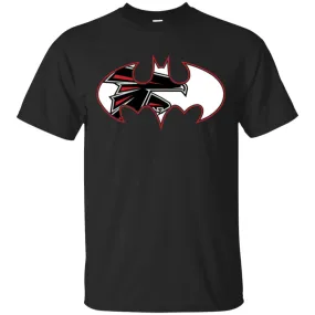 We Are The Atlanta Falcons Batman Nfl Mashup Men Cotton T-Shirt