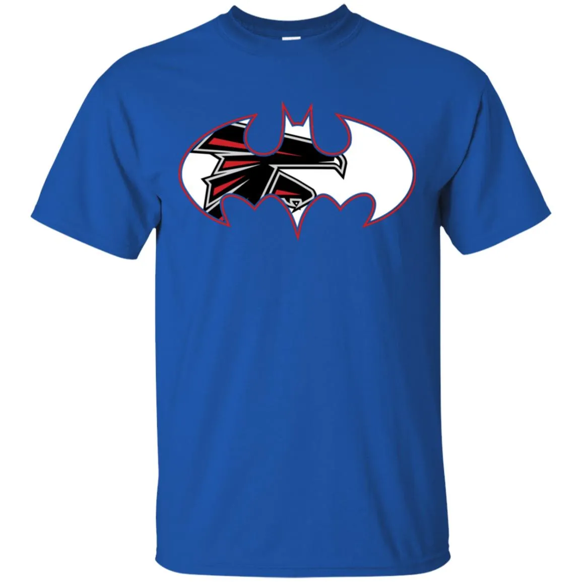 We Are The Atlanta Falcons Batman Nfl Mashup Men Cotton T-Shirt