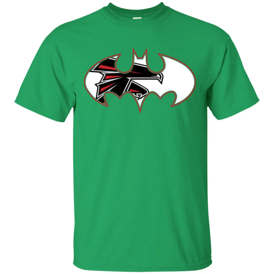 We Are The Atlanta Falcons Batman Nfl Mashup Men Cotton T-Shirt