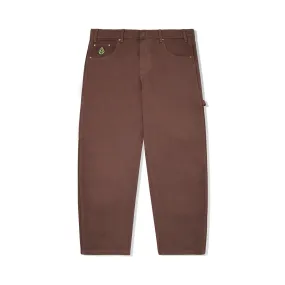 Weathergear Heavyweight Denim Pants - Brown