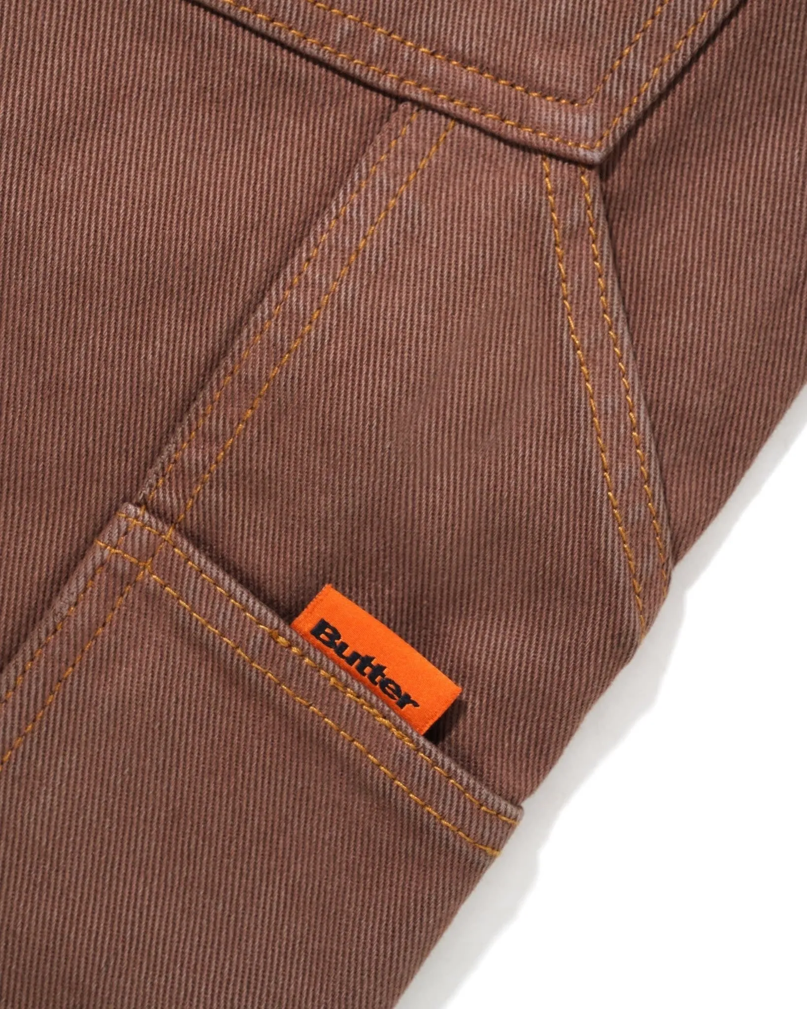 Weathergear Heavyweight Denim Pants - Brown