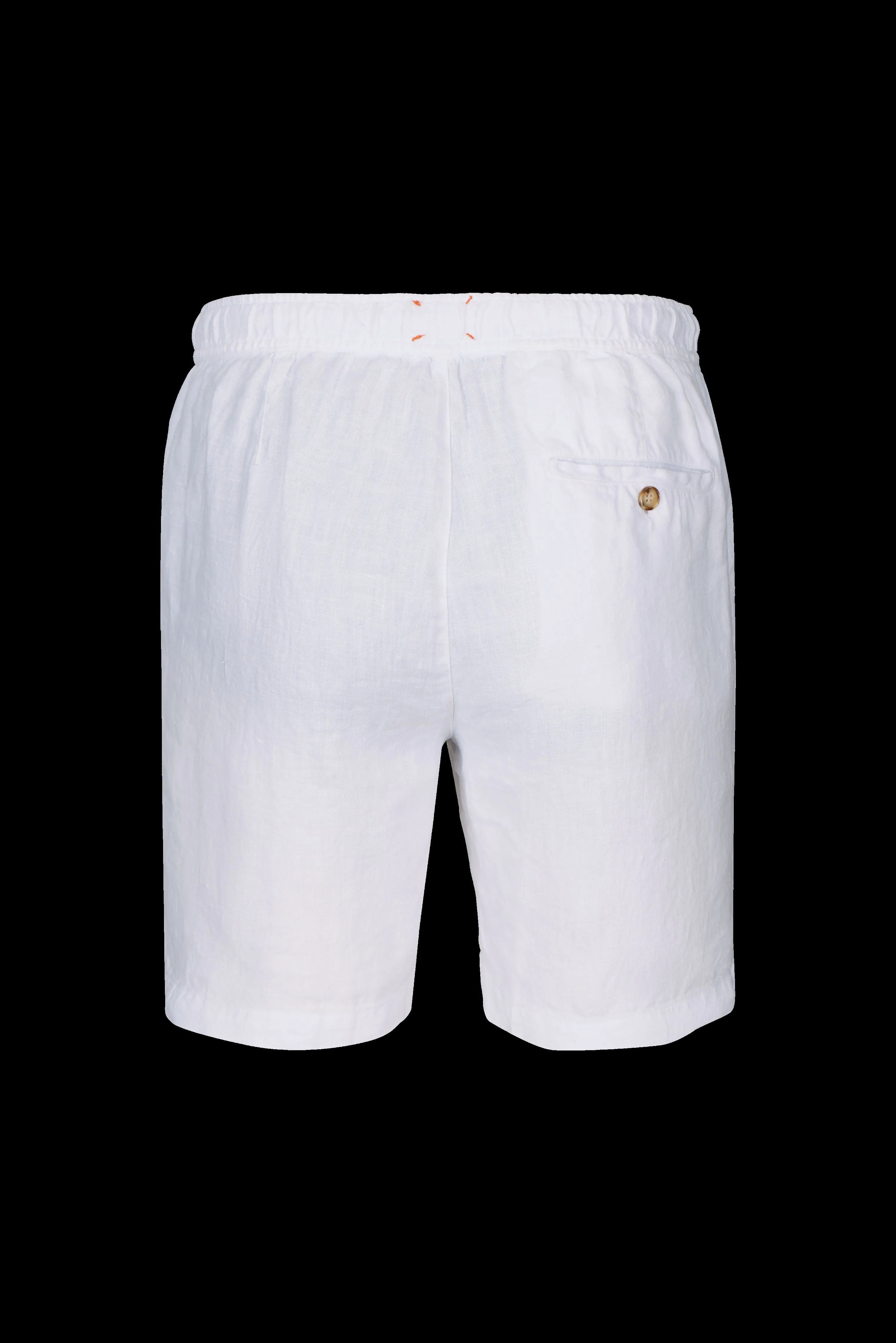 White Amalfi Linen Short