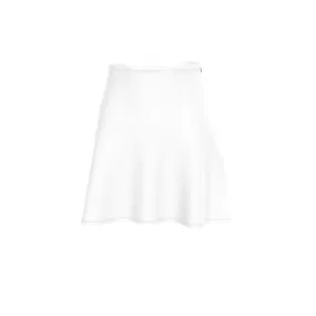 White Flared Skirt