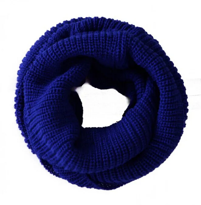 Women's Winter Warm Infinity 2 Circle/Loop Cable Knit Cowl Neck Long Scarf Shawl