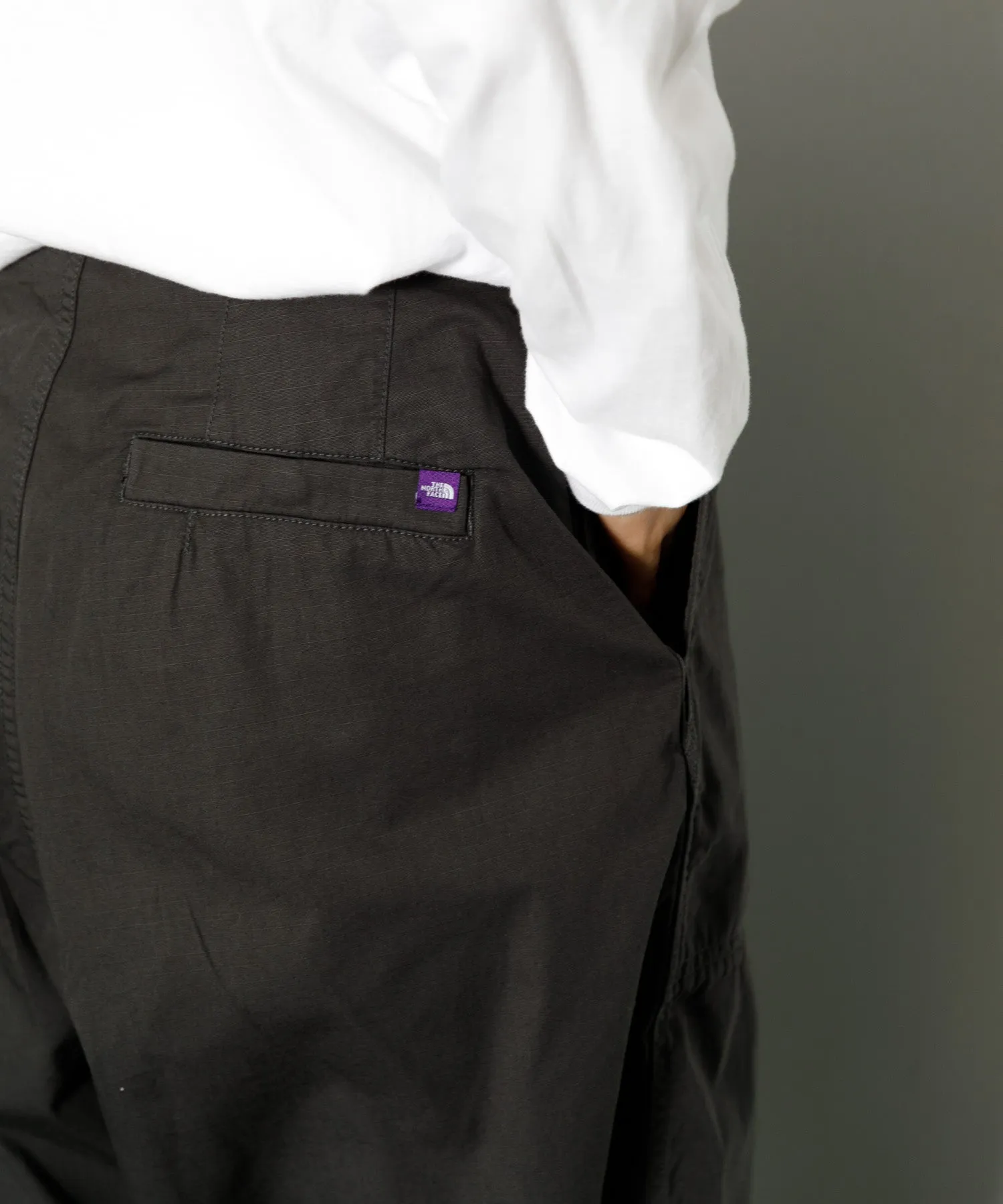 【WOMEN】THE NORTH FACE PURPLE LABEL Ripstop Wide Cropped Field Pants