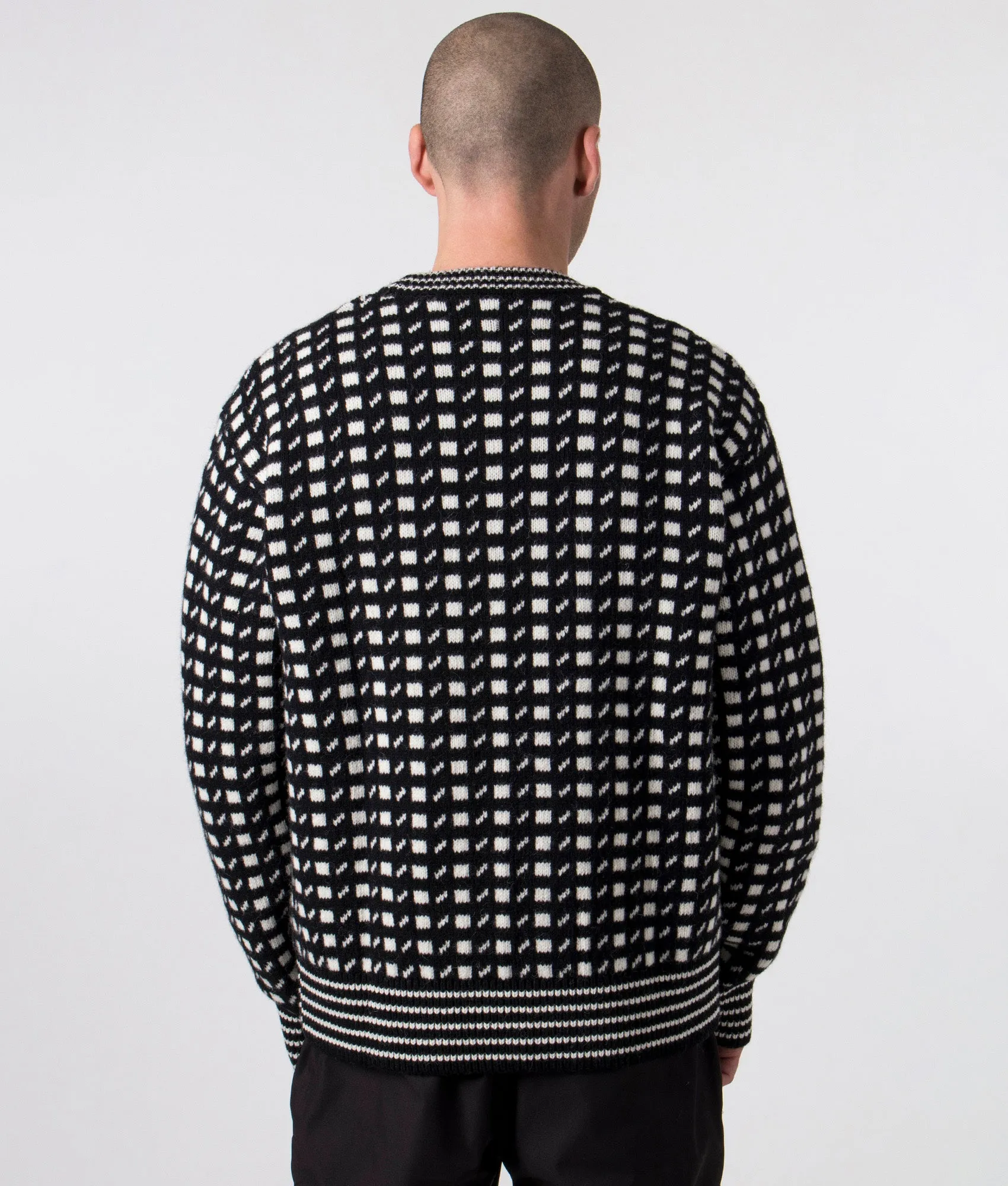 Wool Jacquard 2 Logo Jumper