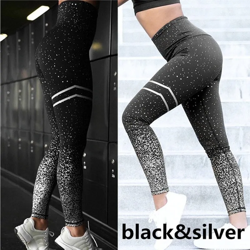 Yoga Pants Women High Waist Workout Leggings Push Up Gym Tights Running Fitness Sports Pants Fashion Girl leggings