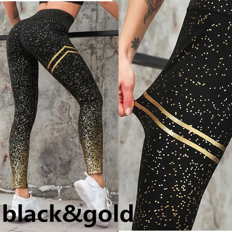 Yoga Pants Women High Waist Workout Leggings Push Up Gym Tights Running Fitness Sports Pants Fashion Girl leggings